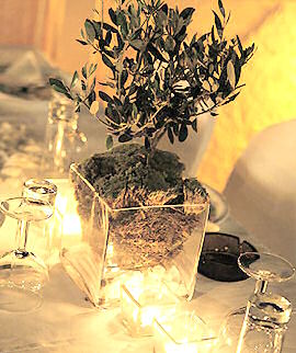 wedding table dressing